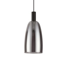 Ideal Lux 275543 COCO-2 závesné svietidlo LED D140mm 7W/660lm 3000K čierna, dymová