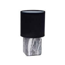 RABALUX 74068 Nalisa stolní lampička V225mm1xE14 mramorový efekt, černá