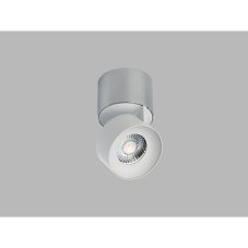LED2 11508351DT KLIP ON stropné povrchové bodové svietidlo LED D77mm 11W/770lm 3000K TRIAC chróm, biela