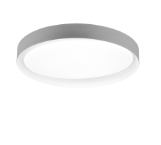 TRIO R62712411 ZETA stropní svítidlo LED D485mm 24W/1920lm 2700-6500K, šedá, bílá, stmívatelné, dálkové ovládaní