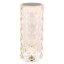 GLOBO 28071 GIXI stolná lampička V210mm LED 1,5W/50lm 2700+4000+6500K efekt číreho krištáľu, vrátane batérie 800 mAh 3,7V, USB kábel