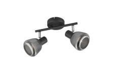 ITALUX PND-35263-400R-32W-BL Calvi závesné svietidlo LED D400mm 32W/3800lm 2800+4000+6000K čierna
