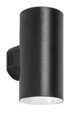 RABALUX 77155 Urfa venkovní nástěnné svítidlo LED 18W/1800lm 2700+4000+6500K IP65 černá