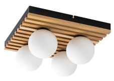 Stropné svietidlo 4x G9 drevo IP20 Rabalux NOXELLE 71462