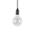Závěsné svítidlo Ideal lux 113319 EDISON SP1 NERO 1xE27 60W 3000K černá