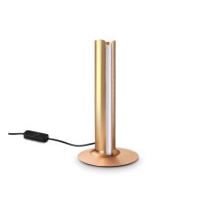 Stolná lampa LED 3000K medená IP20 Ideal Lux DORICA 362557