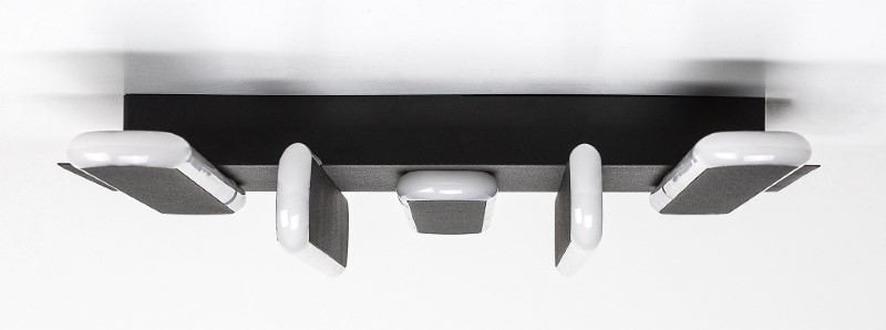 RABALUX 71050 Sindri stropné svietidlo LED 36W/1900lm 3000+4000K čierna, biela