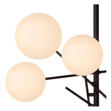 LUCIDE 46417/06/30 ALARA závěsné svítidlo D720mm 6xG4 1,5W/150lm 2700K černá, opálová