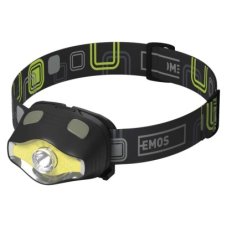 EMOS P3536 LED čelovka 220lm 3× AAA IP43 čierna