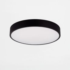 LED stropné svietidlo 40 cm 1100 lm 3000+4000+5500K IP44 čierne Zuma Line NADI MS724-R400