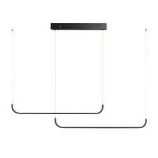 IMMAX 07222L NEO LITE PATTINI double Inteligentní závěsné svítidlo 56W 3640lm černá