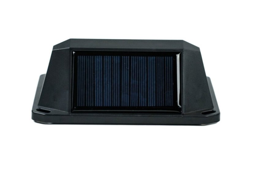 Immax 08486L IMMAX SIDE vonkajšie solárne nástenné svietidlo LED 4W/300lm 6000K, IP65, PIR senzor, čierna