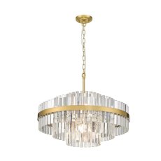 Závesné svietidlo 12x G9 mosadzné Zuma Line CONSTANTINOPLE P0567-12A-2GAC