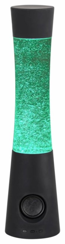 Rabalux 6949 Carnival dekoračné LED RGB stolové svietidlo 100mm 5W IP20 čierna