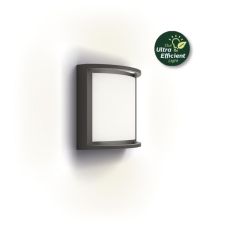 Philips 8720169276864 UltraEfficient Samondra vonkajšie nástenné svietidlo LED 3,8W/800lm 2700K IP44 antracit