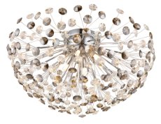 GLOBO 64135D1C KATRINA stropní svítidlo D600mm 6xG9 3,5W/350lm 3000K chromová, kouřová