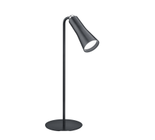 TRIO Reality R52121132 MAXI dotykové stolní svítidlo SMD LED V360mm 2W/200lm 3000K černá matná, nabíjecí baterie, USB-C