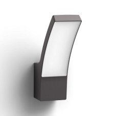 Philips 8719514417670 Splay vonkajšie nástenné svietidlo LED 12W/1100lm 2700K IP44 antracit