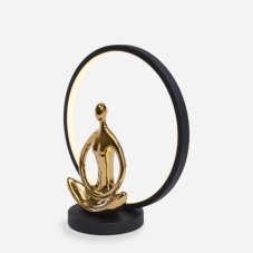 LED stolní lampa 150 lm 3000K zlatá bez adaptéra Zuma Line YOGA ED81F134U