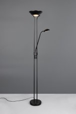 TRIO Reality R42292132 SPOCK stojacia lampa v1800mm SMD LED 19, 5W/2200, 500lm 3000K čierna matná