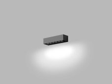 LED2 5131834 BENO exteriérové nástenné svítidlo LED 7W/600lm 3000K IP65 antracit