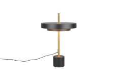 TRIO 540210180 KEATON stolná lampička V455mm SMD LED 12W/1400lm 2300+3000+4000K čierna, zlatá