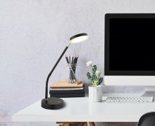 Stolní svítidlo LED 2700 / 3350 / 4000K čierna matná IP20 GLOBO lighting SILVIO 58504TS