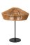 LUCIDE 10513/40/72 YUNKAI stolná lampa V500mm 1xE27 čierna, prírodná