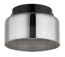 GLOBO 16055DS HIGGINS stropné svietidlo D130mm 1xGX53 6W 400/270lm 1800K čierna, dymová