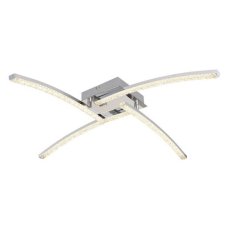 GLOBO 67169-24IP JULES stropní svítidlo LED 24W/1500lm 2700-4000-6000K IP44 chrom