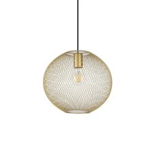 Ideal Lux 313771 NET závesné svietidlo 1xE27 D295mm zlatá
