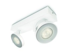 Philips 53172/31/16 MyLiving CLOCKWORK LED dvoubodové svítidlo 2x4W