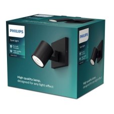 Philips 8719514435292 Runner stropní bodové svítidlo/spot 1xGU10 černá