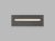 LED2 5141534 STEP IN L zápustné hranaté exteriérové ​​svítidlo 87x255mm 8,5W / 250lm 3000K IP54 antracit