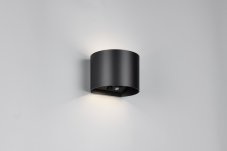 TRIO Reality R24161632 GENIE vonkajšie nástenné svietidlo efektné SMD LED 2x1W/150lm 3000K IP44 čierna matná