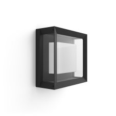 Philips HUE 17438/30 / P7 Econic exteriérové ​​nástěnné svítidlo 26x26cm 15W = 1150lm LED IP44 2200-6500K RGB