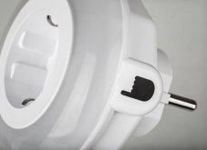 RABALUX 76011 Abel orientační noční svítidlo LED D80mm 0,54W/5lm 3000K bílá