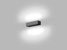 LED2 5131434 BENO exteriérové nástenné svítidlo LED 2x6W/2x500lm 3000K IP65 antracit