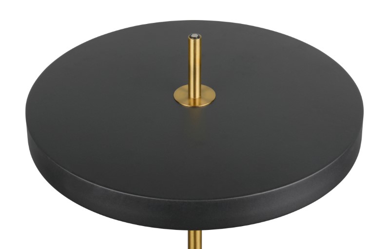 TRIO 440210180 KEATON stojacia lampa V1380mm SMD LED 21W/2400lm 2300+3000+4000K čierna, zlatá