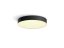 Philips HUE LED White Ambiance 41158/30/P6 Enrave S stropné svietidlo 9,6W 1220lm 2200-6500K 26,1cm čierne stmievateľné BlueTooth + HUE Switch