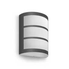 Philips 8719514417595 Python venkovní nástěnné svítidlo LED 6W/450lm 2700K IP44 antracit