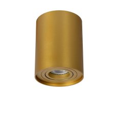 LUCIDE 22952/01/02 TUBE Stropné bodové svietidlo GU10 1x50W matná zlatá/mosadz
