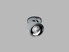 LED2 21507335 KLIP kruhové otočné zápustné bodové svítidlo 77mm 11W / 770lm 3000K černo chromová