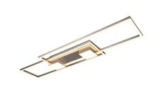 TRIO 647710407 ALBANY stropné svietidlo SMD LED 37W/4300lm 2700-6500K nikel matný, diaľkový ovládač