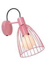 LUCIDE 74217/01/66 MACARONS nástěnné svítidlo 1xE27 růžová