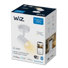 Philips WiZ Tunable white 8719514551756 IMAGEO bodové svietidlo 1xGU10 5W/350lm 2700-6500K biela stmievateľné