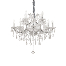 Závěsné svítidlo / Luster Ideal lux 167251 NAPOLEON SP12 CROMO 12xE14 40W chrom