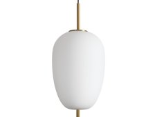 Ideal Lux 314945 UMILE-3 závesné svietidlo D270mm LED 20W 2000/1420lm 3000K zlatá, biela