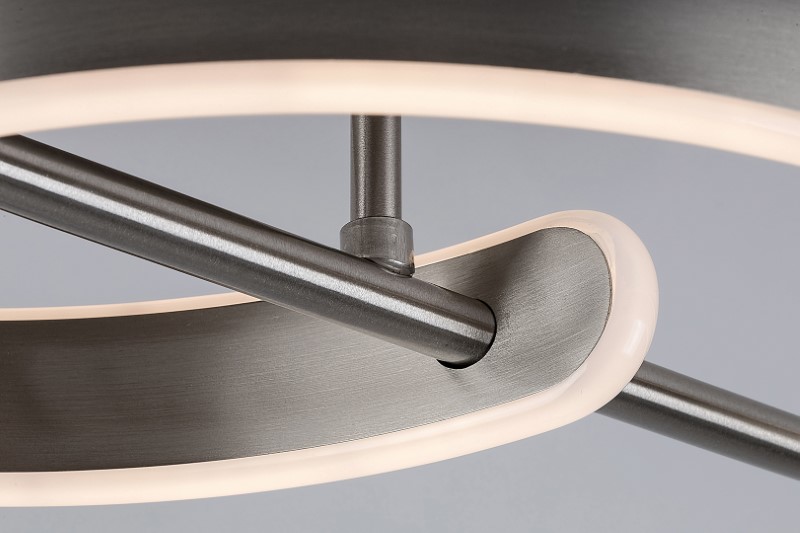 RABALUX 71052 Jarnelle stropní svítidlo LED 30W/2150lm 3000K saténová chromová, bílá