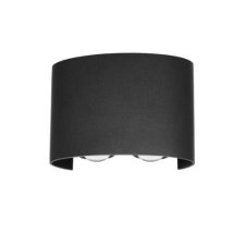 ITALUX OWL-451-2-BL Ortelo venkovní nástěnné svítidlo LED 4W/336lm 3000K IP54 černá